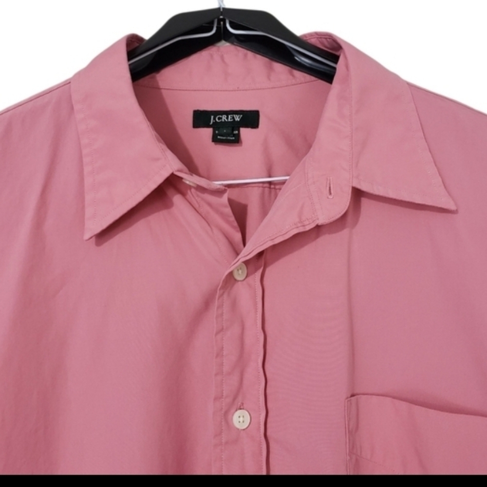 J. Crew Long Sleeve Salmon/Pink Dress Shirt Size Large